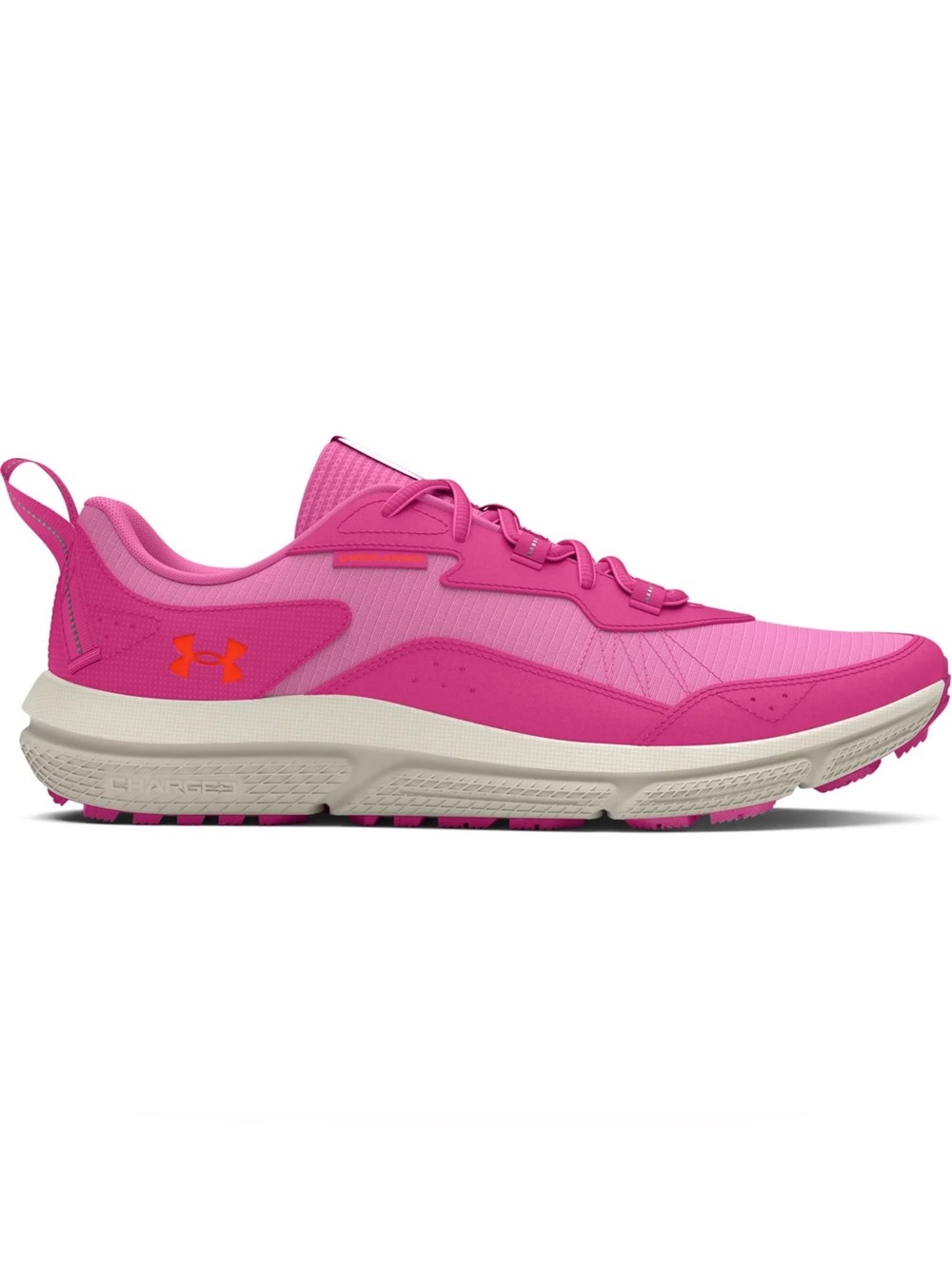 Under Armour Women's Bright Pink Sneakers Charged Verssert 2